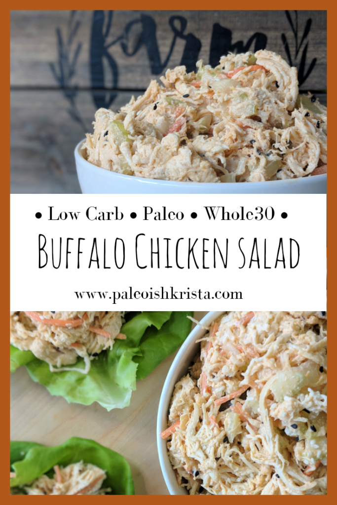 Whole30 Buffalo Chicken Salad