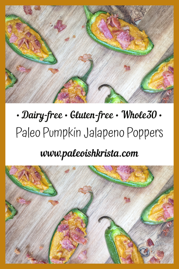 Paleo Pumpkin Jalapeno Poppers